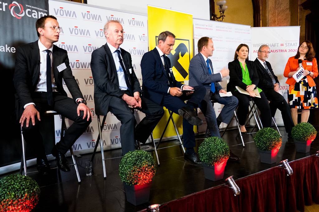 Podiumsdiskussion: Wirtschaft und Staat in massiver Veränderung